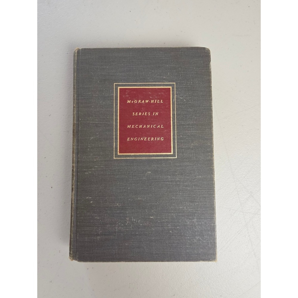 Heat and Mass Transfer 2nd Ed 1959 Eckert Drake McGraw Hill Hardcover Book